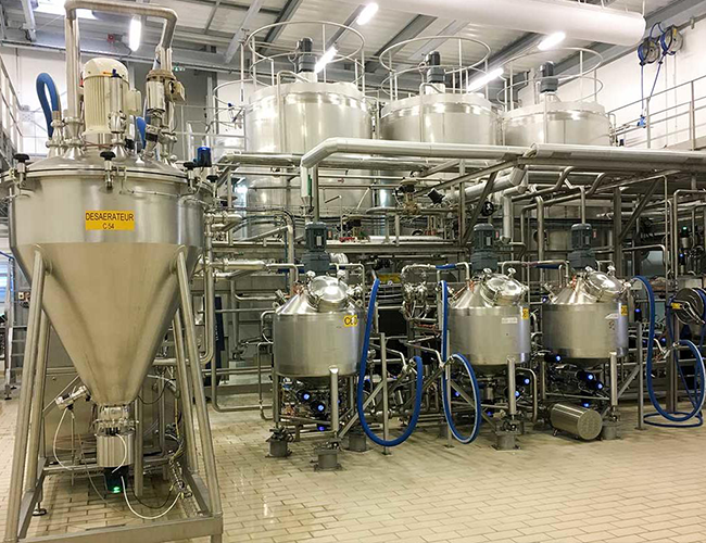Image showing expertise with process piping and complex food processing equipment.