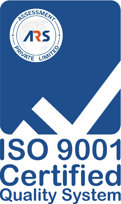 ISO 9001:2015 Certified Quality System